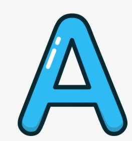 Letter A In Blue, HD Png Download, Free Download