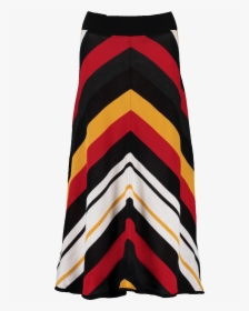 Black And White Diagonal Stripe Maxi Skirt - Skirt, HD Png Download, Free Download