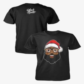 Black Santa Logo Kids Tee - Active Shirt, HD Png Download, Free Download