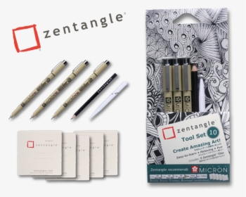 Zentangle Tool Kits, HD Png Download, Free Download