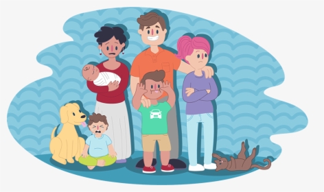 Interpersonal Relationship Child Intimate - Family Relationships Cartoon Png, Transparent Png, Free Download