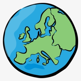 Europe, World, Globe, Earth, Planet, Drawing, Sketch - Philosophical Questions, HD Png Download, Free Download