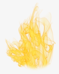 #ftestickers #fire #flames #transparent #yellow - Yellow Fire Transparent, HD Png Download, Free Download