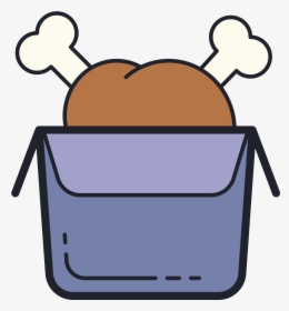 Fried Chicken Icon - Custom Jolly Roger One Piece, HD Png Download, Free Download
