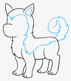 How To Draw Husky - Husky Dog Drawing Easy, HD Png Download, Free Download