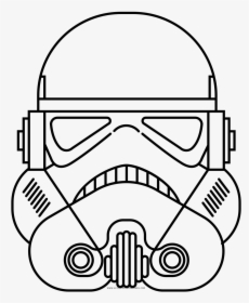 Coloring Books List Of Star Wars Movies In Order First - Storm Trooper Coloring Page, HD Png Download, Free Download