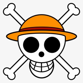 Straw Hat Luffy Clipart - One Piece Icon Png, Transparent Png, Free Download