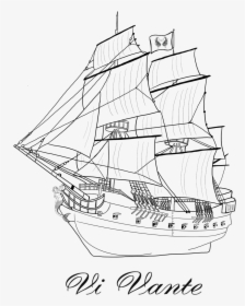 Pirate Ship Sticker, HD Png Download, Free Download