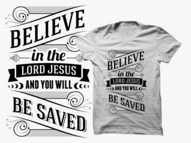 T-shirt Design By Yuliart For This Project - Bible Verse Tshirt Design, HD Png Download, Free Download