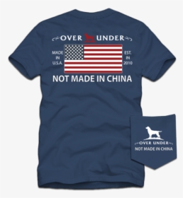 Over Under Clothing® Men"s S/s Navy "not Made In China - Active Shirt, HD Png Download, Free Download