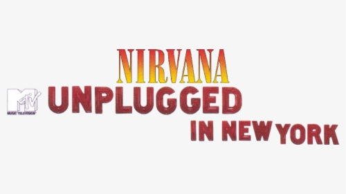 Nirvana Mtv Unplugged In New York - Orange, HD Png Download, Free Download