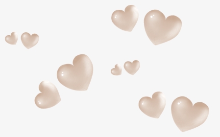 Brown Decorative Hearts Png Download - Heart, Transparent Png, Free Download