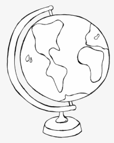 Globe Clipart Black And White Free Images Png - White Globe Clipart, Transparent Png, Free Download
