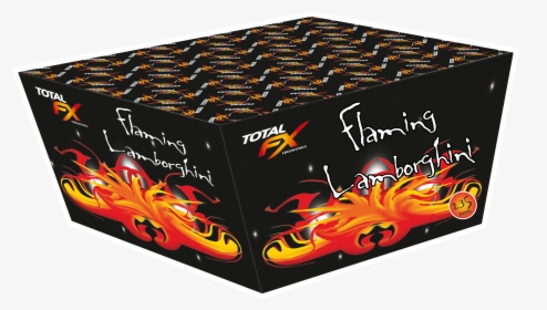 Flaming Lamborghini - Box, HD Png Download, Free Download