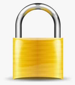 Cadeado, Ouro, Bloqueio, Segurança, Amarela, Abus - Padlock Gold, HD Png Download, Free Download