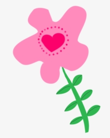 Very Pink Flower Drawing For Scrapbooking - Orchid, HD Png Download, Free Download