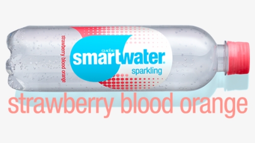 Smartwater Sparkling, Strawberry Blood Orange - Smart Water Bottle, HD Png Download, Free Download