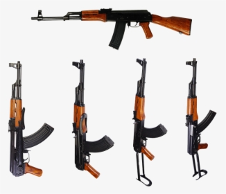 Automatic, Kalashnikov, Ak, Firearms, Butt, Rifle - Klashinkov Guns, HD Png Download, Free Download
