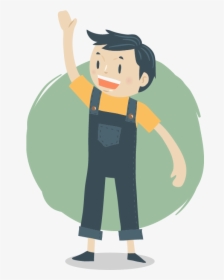 Happy Boy - Cartoon, HD Png Download, Free Download