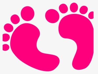 Baby Footprints Clipart - Baby Feet Drawing Easy, HD Png Download, Free Download