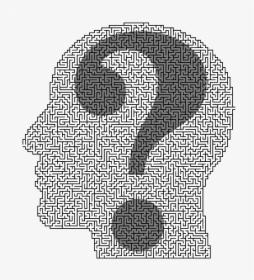 Transparent Question Man Clipart - Head With Question Mark Png, Png Download, Free Download