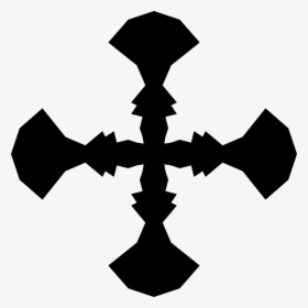 Symbol,cross,black And White - Calabria Logo, HD Png Download, Free Download