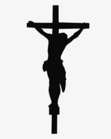 Transparent Crucifixion Clipart - Jesus On The Cross Black And White, HD Png Download, Free Download