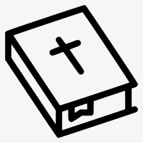 Bible With Cross Png Photo - Bible Black And White Clipart, Transparent Png, Free Download