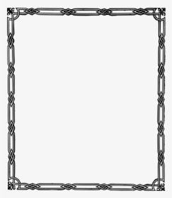Transparent Simple Rectangle Frame Clipart - Frame Photo Simple, HD Png Download, Free Download