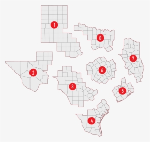 Regions Of Texas - Art, HD Png Download, Free Download
