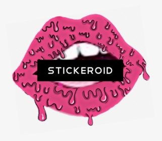 Lips Grime Art Clipart , Png Download, Transparent Png, Free Download