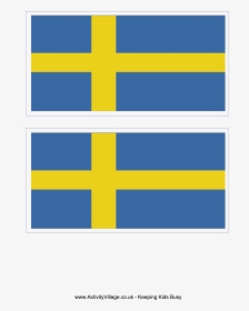 Printable Sweden Flag, HD Png Download, Free Download