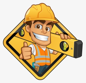 Gigantic Free Clipart Construction Worker Vector Graphics - Cartoon Construction Worker Vector, HD Png Download, Free Download