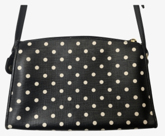 Black And White Polka Dot Crossbody Purse By Liz Claiborne - Rustic Borders And Frames, HD Png Download, Free Download
