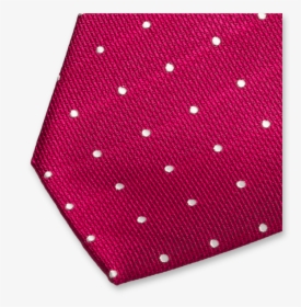 Fuchsia Tie With White Dots - Polka Dot, HD Png Download, Free Download