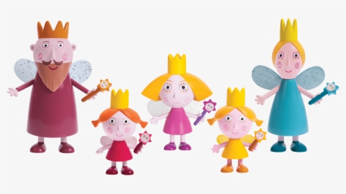 5 Figure Pack Royal Family - Ben And Holly Family, HD Png Download, Free Download