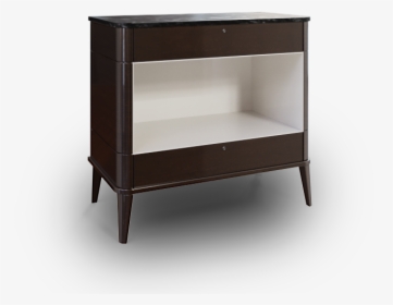 71032 Holly Table Mahogany Black Marbl Top Side Angle - Shelf, HD Png Download, Free Download