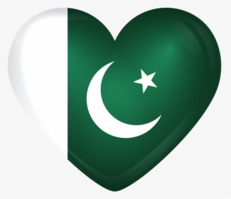 Transparent Heart Sticker Png - Pakistan Flag Heart Png, Png Download, Free Download