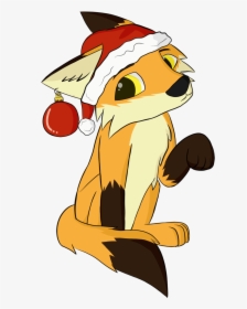 Christmas Foxes Clipart, HD Png Download, Free Download