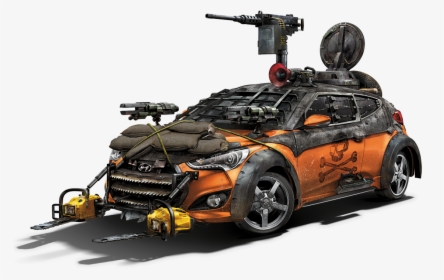 Hyundai Veloster Zombie Survival Machine, HD Png Download, Free Download