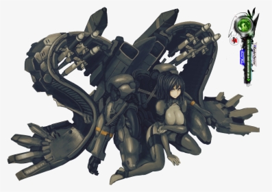 Raging Raven Girl Png - Metal Gear, Transparent Png, Free Download