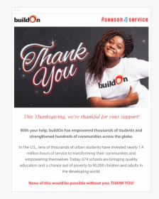 Nonprofit Donor Thank-you Emails - Year End Appeal, HD Png Download, Free Download