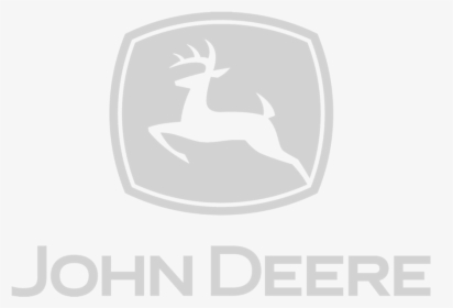 Jd Grey-35 - White John Deere Stickers, HD Png Download, Free Download
