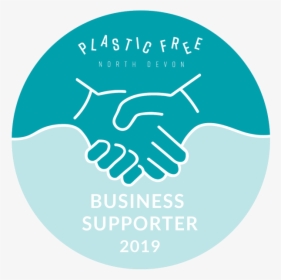 Business Supporter Logo 2019 - Plastic Free North Devon, HD Png Download, Free Download