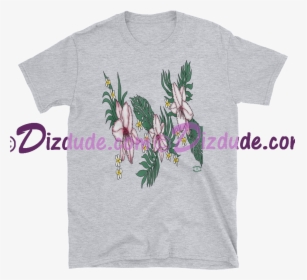 Tropical Flowers T-shirt Or Tank Top Sport Grey © Hippieworks - Romans 6 23 Tshirt, HD Png Download, Free Download