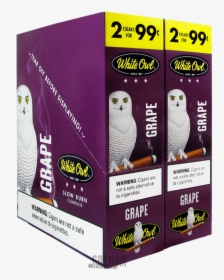 White Owl Cigarillos Grape Box - White Owl Green Sweet, HD Png Download, Free Download