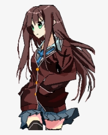 Cool Anime Girl - Cool Anime Png, Transparent Png, Free Download