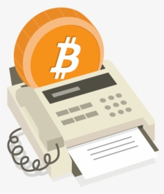 Fax Bitcoin, HD Png Download, Free Download