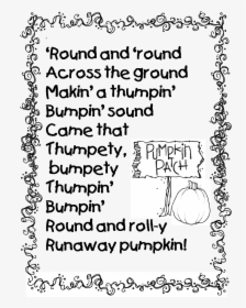 Preschool The Runaway Pumpkin Activities, HD Png Download, Free Download