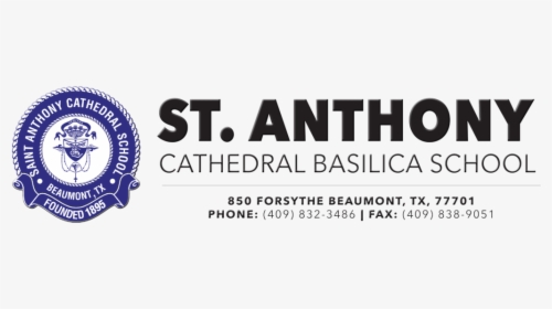 Anthony Cathedral Basilica School - Black-and-white, HD Png Download, Free Download